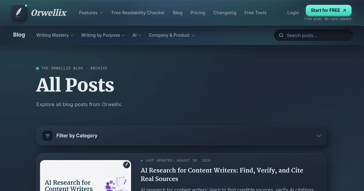 Blog Posts - Page 14 | Orwellix Blog